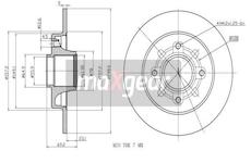 Brzdový kotouč MAXGEAR 19-1971