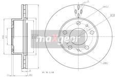 Brzdový kotouč MAXGEAR 19-2001