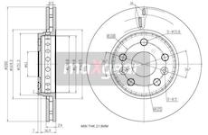 Brzdový kotouč MAXGEAR 19-2002
