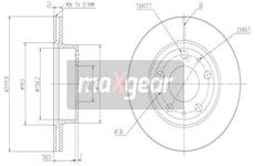 Brzdový kotouč MAXGEAR 19-2006
