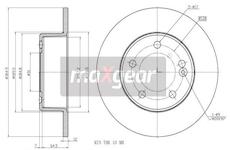Brzdový kotouč MAXGEAR 19-2011