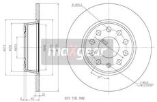 Brzdový kotouč MAXGEAR 19-2018