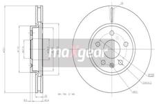 Brzdový kotouč MAXGEAR 19-2019