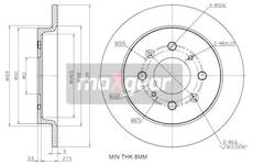 Brzdový kotouč MAXGEAR 19-2228