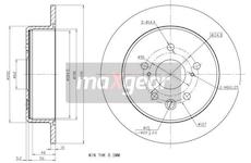 Brzdový kotouč MAXGEAR 19-2278