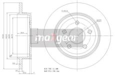 Brzdový kotouč MAXGEAR 19-2279