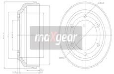 Brzdový buben MAXGEAR 19-2304