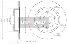 Brzdový kotouč MAXGEAR 19-2333