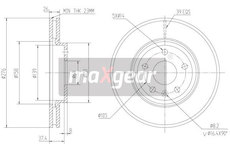 Brzdový kotouč Maxgear 19-2334