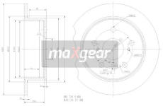 Brzdový kotouč Maxgear 19-2347