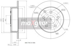 Brzdový kotouč MAXGEAR 19-2353