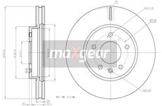 Brzdový kotouč MAXGEAR 19-2369
