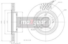 Brzdový kotouč Maxgear 19-2393