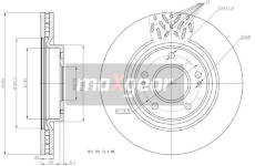 Brzdový kotouč MAXGEAR 19-2393