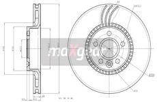 Brzdový kotouč MAXGEAR 19-2429
