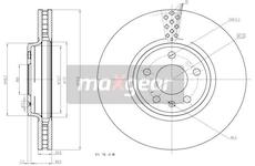 Brzdový kotouč MAXGEAR 19-2447