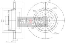Brzdový kotouč MAXGEAR 19-2455