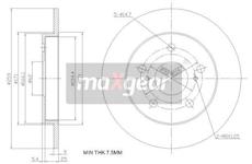Brzdový kotouč MAXGEAR 19-2467