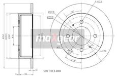 Brzdový kotouč MAXGEAR 19-2507