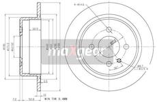 Brzdový kotouč MAXGEAR 19-2663