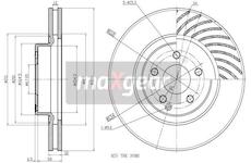 Brzdový kotouč MAXGEAR 19-2859