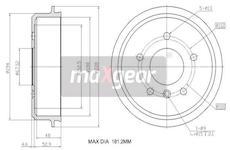 Brzdový buben MAXGEAR 19-3185