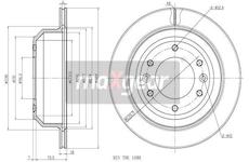Brzdový kotouč MAXGEAR 19-3190