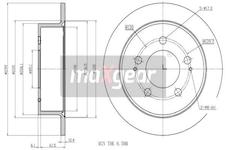 Brzdový kotouč MAXGEAR 19-3199