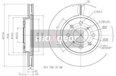 Brzdový kotouč MAXGEAR 19-3200MAX
