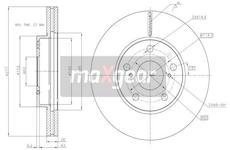 Brzdový kotouč MAXGEAR 19-3216