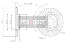 Brzdový kotouč MAXGEAR 19-3218