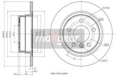 Brzdový kotouč MAXGEAR 19-3219