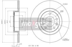 Brzdový kotouč MAXGEAR 19-3220