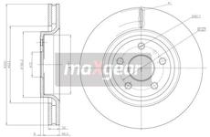 Brzdový kotouč MAXGEAR 19-3224