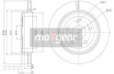 Brzdový kotouč MAXGEAR 19-3225