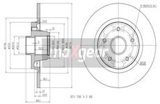 Brzdový kotouč MAXGEAR 19-3228