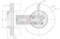 Brzdový kotouč MAXGEAR 19-3231