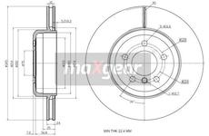 Brzdový kotouč MAXGEAR 19-3235