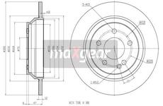 Brzdový kotouč MAXGEAR 19-3240
