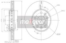 Brzdový kotouč MAXGEAR 19-3241