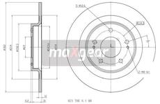 Brzdový kotouč MAXGEAR 19-3242
