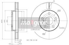 Brzdový kotouč MAXGEAR 19-3340