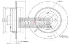 Brzdový kotouč MAXGEAR 19-3342