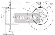 Brzdový kotouč MAXGEAR 19-3346