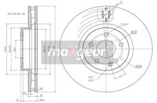 Brzdový kotouč MAXGEAR 19-3359