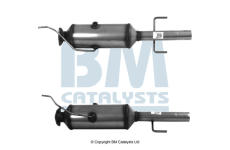 Filtr pevnych castic, vyfukovy system BM CATALYSTS BM11036H