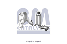 Filtr pevnych castic, vyfukovy system BM CATALYSTS BM11113