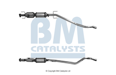 Filtr pevnych castic, vyfukovy system BM CATALYSTS BM11122H