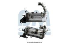 Filtr pevnych castic, vyfukovy system BM CATALYSTS BM11392H