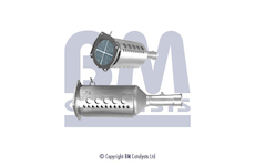 Filtr pevnych castic, vyfukovy system BM CATALYSTS BM11415HP